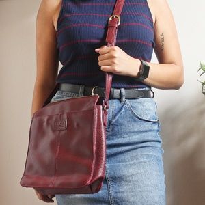 Red Crossbody Bag